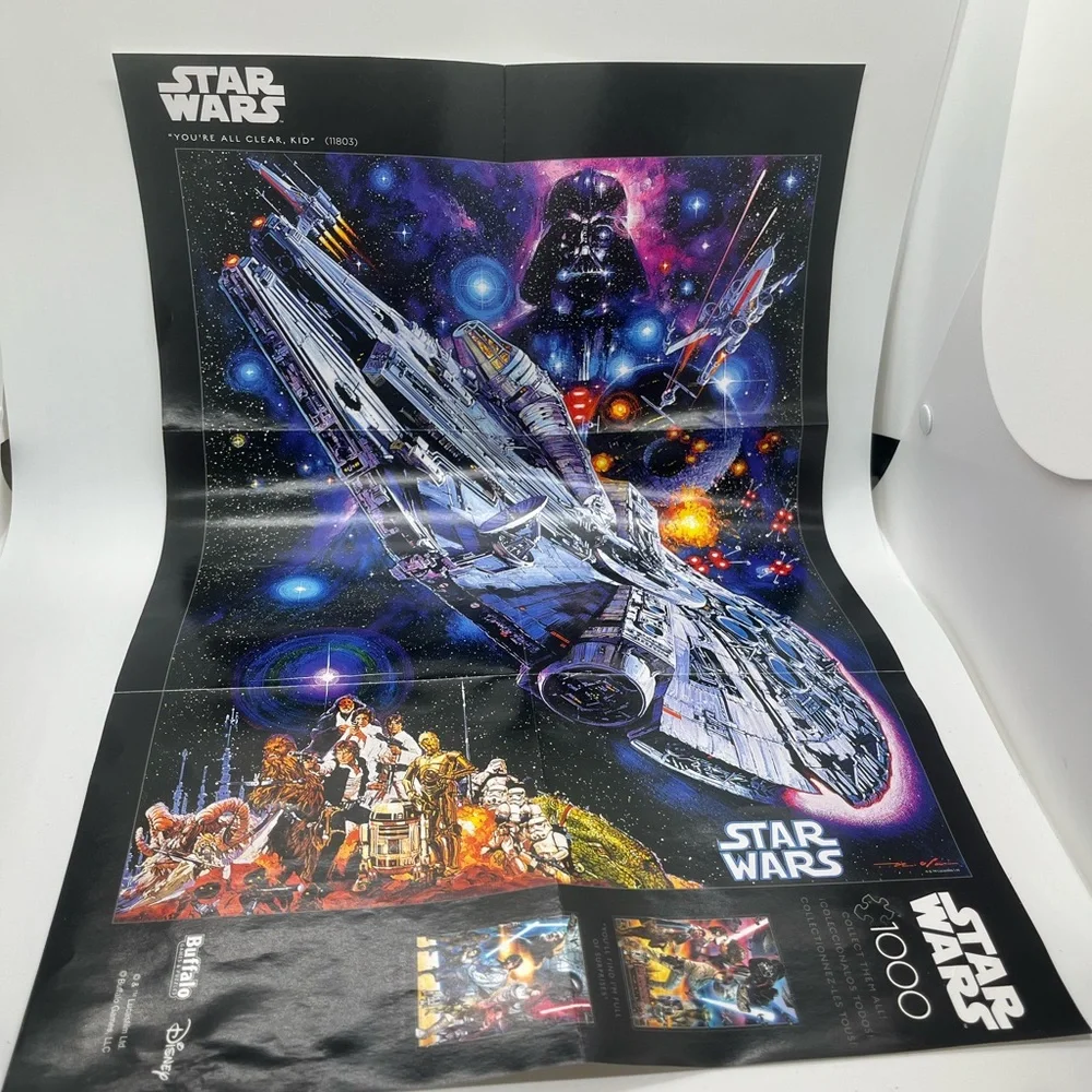 Star Wars‎ You're All Clear, Kid 1000 PC Puzzle New Buffalo Games Rise Skywalker